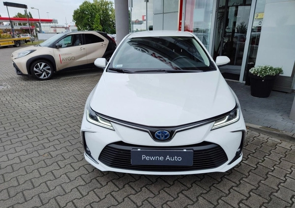 Toyota Corolla cena 117900 przebieg: 12380, rok produkcji 2022 z Łęczna małe 254